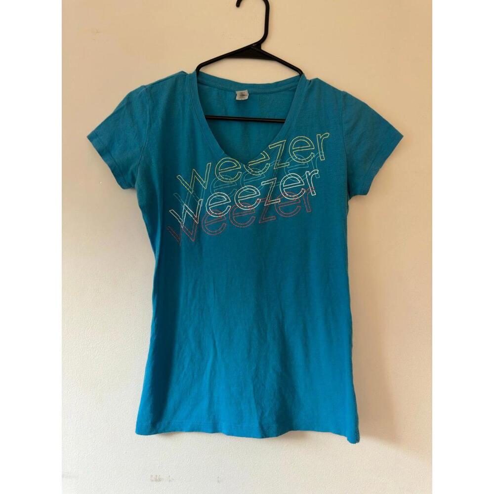 Ladies Cut Wezzer Vneck Shirt